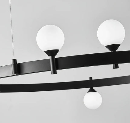 Chandelier STAN by Rodesigne — glass designer chandelier, custom lighting by RODESIGNE