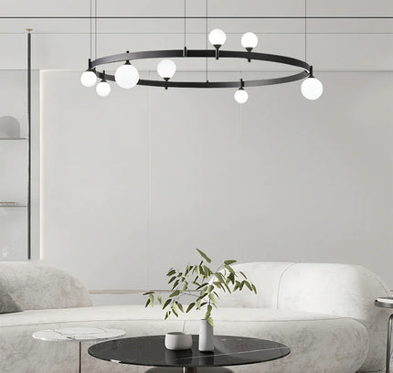 Chandelier STAN by Rodesigne — glass designer chandelier, custom lighting by RODESIGNE