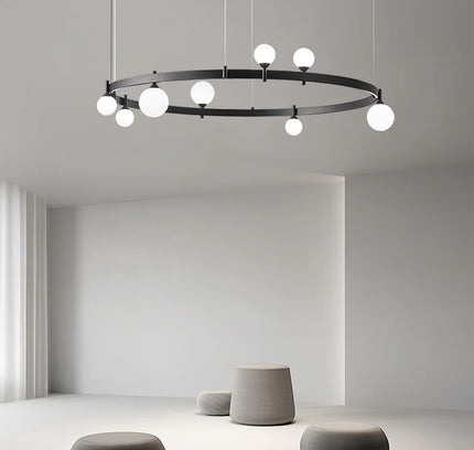 Chandelier STAN by Rodesigne — glass designer chandelier, custom lighting by RODESIGNE