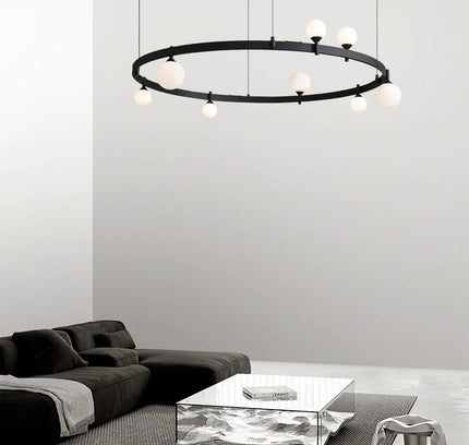 Chandelier STAN by Rodesigne — glass designer chandelier, custom lighting by RODESIGNE