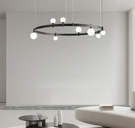 Chandelier STAN by Rodesigne — glass designer chandelier, custom lighting by RODESIGNE