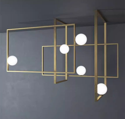 Chandelier TENU by Rodesigne — brass designer chandelier, custom lighting by RODESIGNE