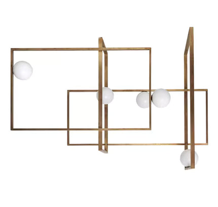 Chandelier TENU by Rodesigne — brass designer chandelier, custom lighting by RODESIGNE