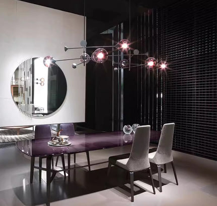 Pendant lamp KENDA by Rodesigne — glass modern pendant light, custom designer lighting by RODESIGNE