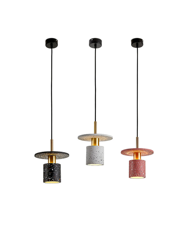 Pendant lamp TERRA ZEL by Rodesigne — brass modern pendant light, custom designer lighting by RODESIGNE