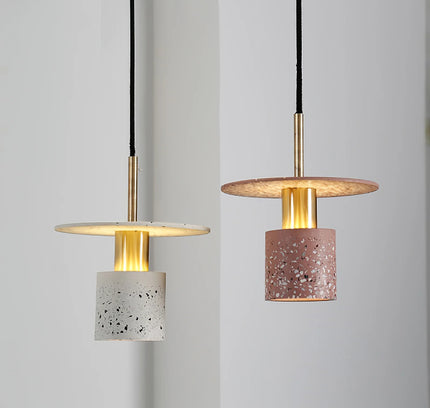Pendant lamp TERRA ZEL by Rodesigne — brass modern pendant light, custom designer lighting by RODESIGNE