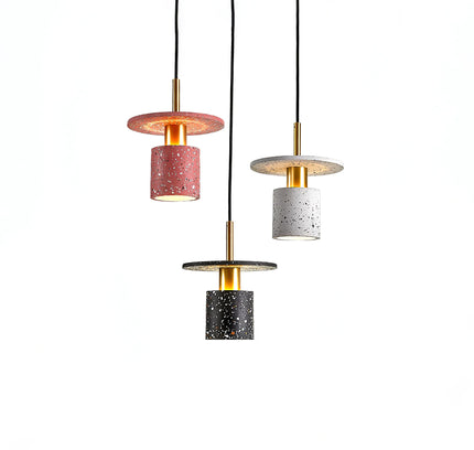 Pendant lamp TERRA ZEL by Rodesigne — brass modern pendant light, custom designer lighting by RODESIGNE