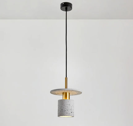 Pendant lamp TERRA ZEL by Rodesigne — brass modern pendant light, custom designer lighting by RODESIGNE