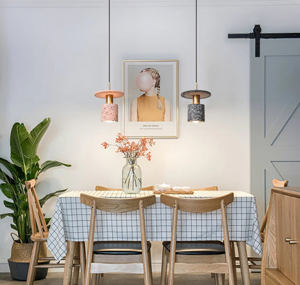 Pendant lamp TERRA ZEL by Rodesigne — brass modern pendant light, custom designer lighting by RODESIGNE