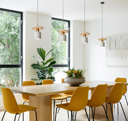 Pendant lamp TERRA ZEL by Rodesigne — brass modern pendant light, custom designer lighting by RODESIGNE