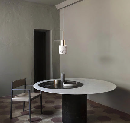 Pendant lamp TERRA ZEL by Rodesigne — brass modern pendant light, custom designer lighting by RODESIGNE