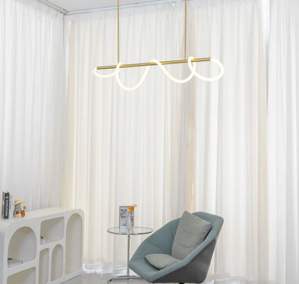 Chandelier TRACER BAR by Rodesigne — designer chandelier, custom lighting by RODESIGNE