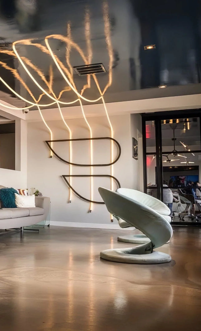 Pendant lamp HOOP by Rodesigne