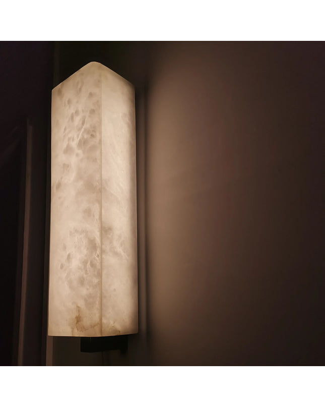 Wall lamp (Sconce) VESTA by Rodesigne — alabaster sconce