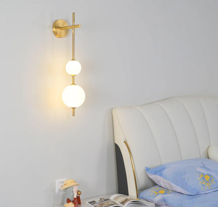 Wall lamp (Sconce) GLOBO VERTICAL by Rodesigne — glass wall sconce lamp, designer lighting by RODESIGNE