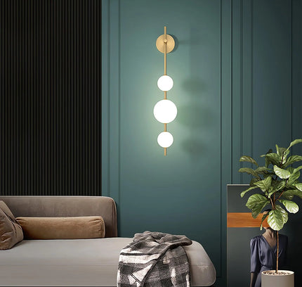 Wall lamp (Sconce) GLOBO VERTICAL by Rodesigne — glass wall sconce lamp, designer lighting by RODESIGNE