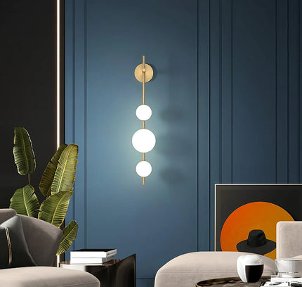 Wall lamp (Sconce) GLOBO VERTICAL by Rodesigne — glass wall sconce lamp, designer lighting by RODESIGNE