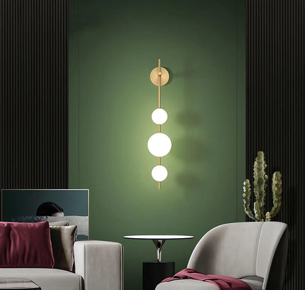 Wall lamp (Sconce) GLOBO VERTICAL by Rodesigne — glass wall sconce lamp, designer lighting by RODESIGNE