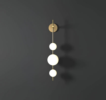 Wall lamp (Sconce) GLOBO VERTICAL by Rodesigne — glass wall sconce lamp, designer lighting by RODESIGNE