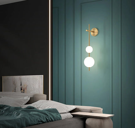Wall lamp (Sconce) GLOBO VERTICAL by Rodesigne — glass wall sconce lamp, designer lighting by RODESIGNE