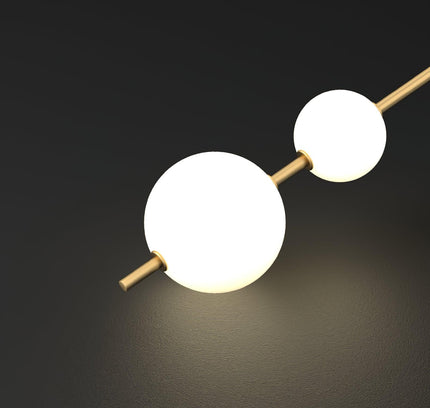 Wall lamp (Sconce) GLOBO VERTICAL by Rodesigne — glass wall sconce lamp, designer lighting by RODESIGNE