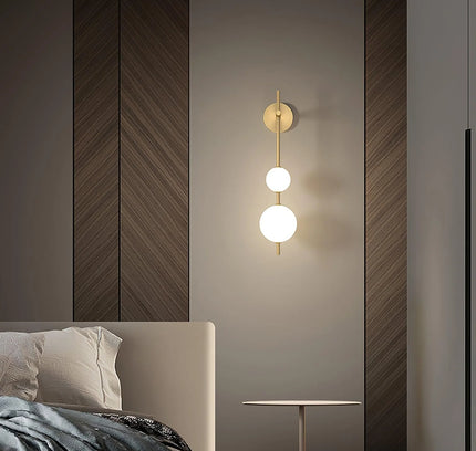 Wall lamp (Sconce) GLOBO VERTICAL by Rodesigne — glass wall sconce lamp, designer lighting by RODESIGNE
