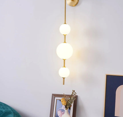 Wall lamp (Sconce) GLOBO VERTICAL by Rodesigne — glass wall sconce lamp, designer lighting by RODESIGNE