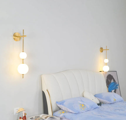 Wall lamp (Sconce) GLOBO VERTICAL by Rodesigne — glass wall sconce lamp, designer lighting by RODESIGNE