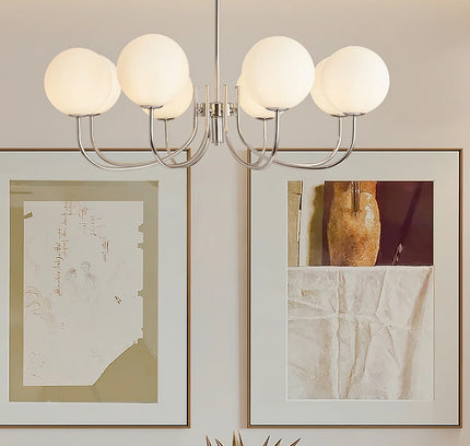 Chandelier KERRA by Rodesigne — glass designer chandelier, custom lighting by RODESIGNE