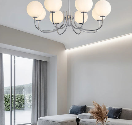 Chandelier KERRA by Rodesigne — glass designer chandelier, custom lighting by RODESIGNE