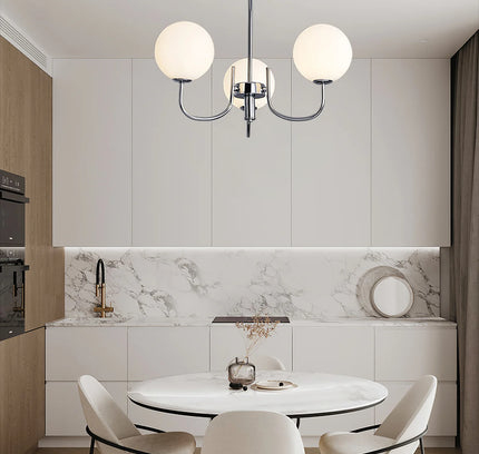 Chandelier KERRA by Rodesigne — glass designer chandelier, custom lighting by RODESIGNE