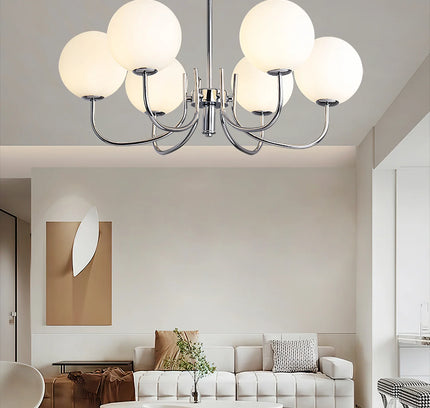 Chandelier KERRA by Rodesigne — glass designer chandelier, custom lighting by RODESIGNE
