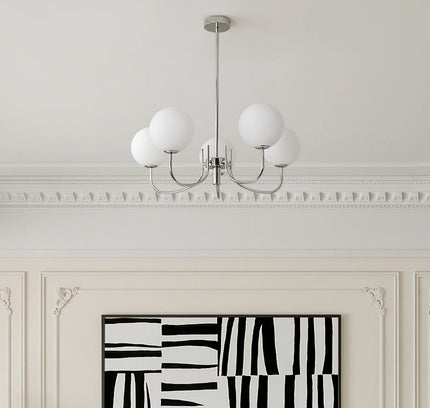 Chandelier KERRA by Rodesigne — glass designer chandelier, custom lighting by RODESIGNE