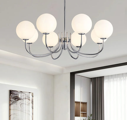 Chandelier KERRA by Rodesigne — glass designer chandelier, custom lighting by RODESIGNE
