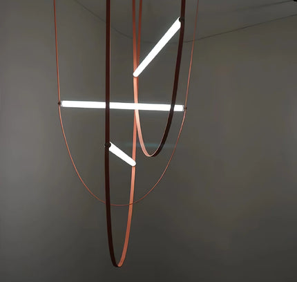 Pendant lamp LEALINE by Rodesigne — glass modern pendant light, custom designer lighting by RODESIGNE