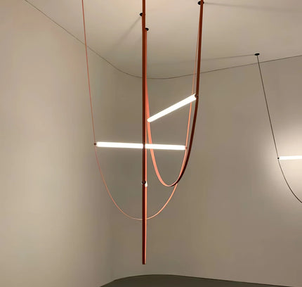 Pendant lamp LEALINE by Rodesigne — glass modern pendant light, custom designer lighting by RODESIGNE