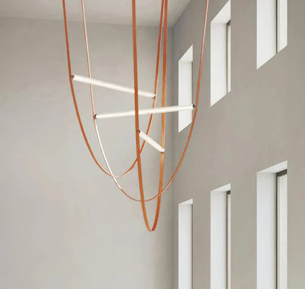 Pendant lamp LEALINE by Rodesigne — glass modern pendant light, custom designer lighting by RODESIGNE