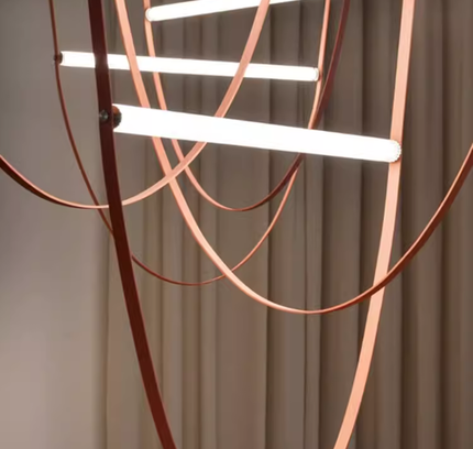 Pendant lamp WIRELINER by Rodesigne