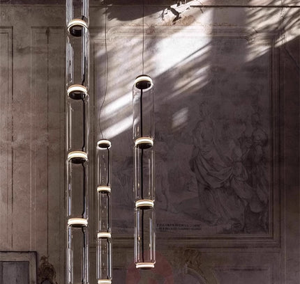 Pendant lamp KRUKKE by Rodesigne — glass modern pendant light, custom designer lighting by RODESIGNE
