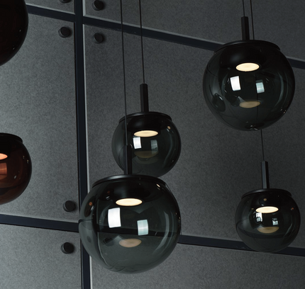 Pendant Light WURSY — modern pendant light, custom designer lighting by RODESIGNE