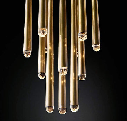 Chandelier ZINNA — designer chandelier, custom lighting by RODESIGNE