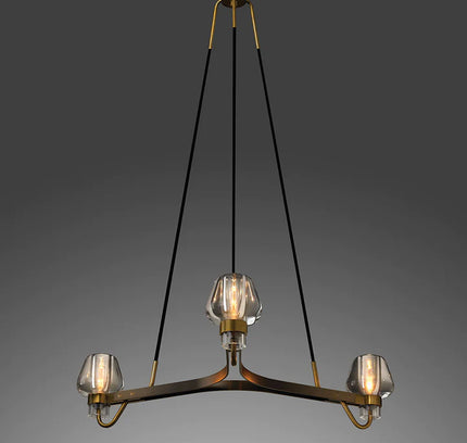 Chandelier KANTUM — designer chandelier, custom lighting by RODESIGNE