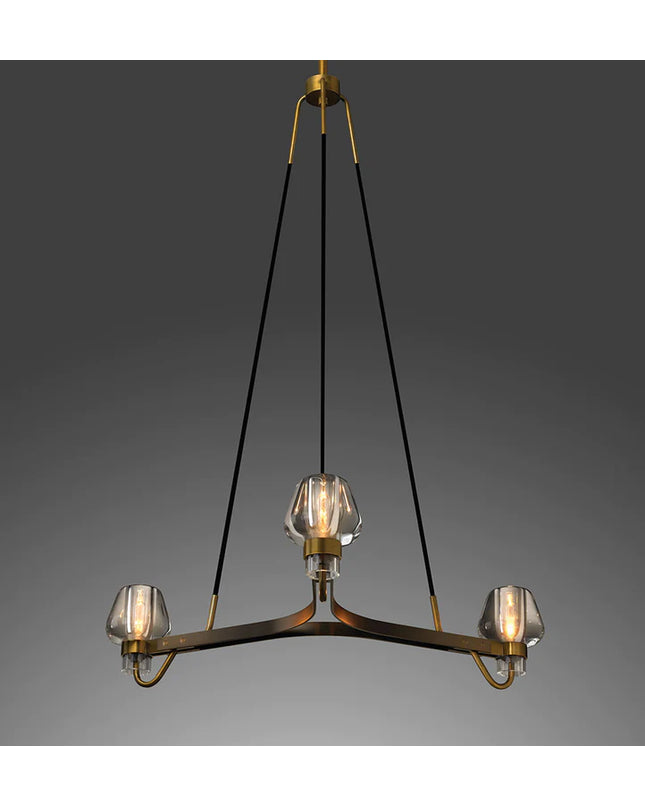 Chandelier KANTUM — designer chandelier, custom lighting by RODESIGNE
