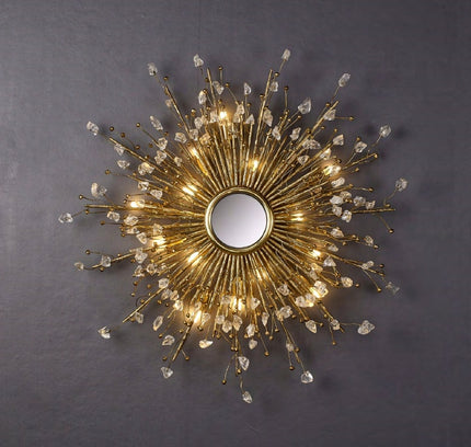 Wall Sconce ZEPHYR — brass wall sconce lamp, designer lighting by RODESIGNE