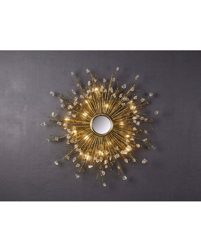 Wall Sconce ZEPHYR — brass wall sconce lamp, designer lighting by RODESIGNE