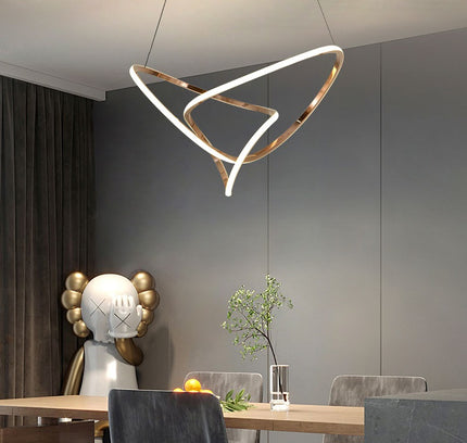 Chandelier NORVING by Rodesigne — brass designer chandelier, custom lighting by RODESIGNE