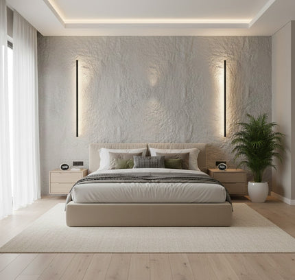 Wall Panel STARMOON STONE — decorative acoustic wall panel, sound absorption by RODESIGNE