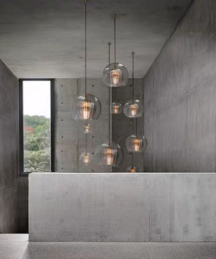Pendant Light PLEATED CRYSTAL by Romatti