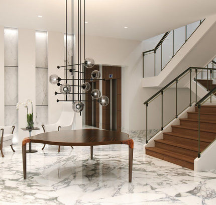 Pendant lamp KENDA by Rodesigne — glass modern pendant light, custom designer lighting by RODESIGNE