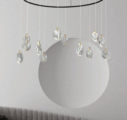 Chandelier GERUNA — designer chandelier, custom lighting by RODESIGNE